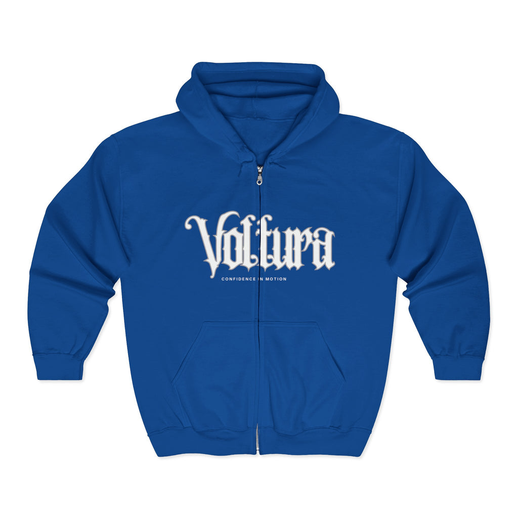 Voltura’s vintage Artistic zip-up hoodie.