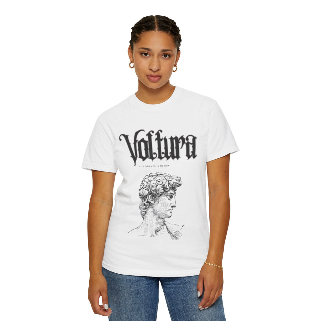 Voltura’s Unisex Garment T-shirt