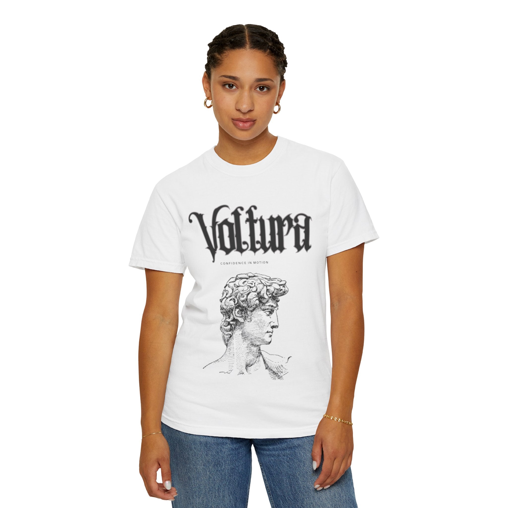 Voltura’s Unisex Garment T-shirt