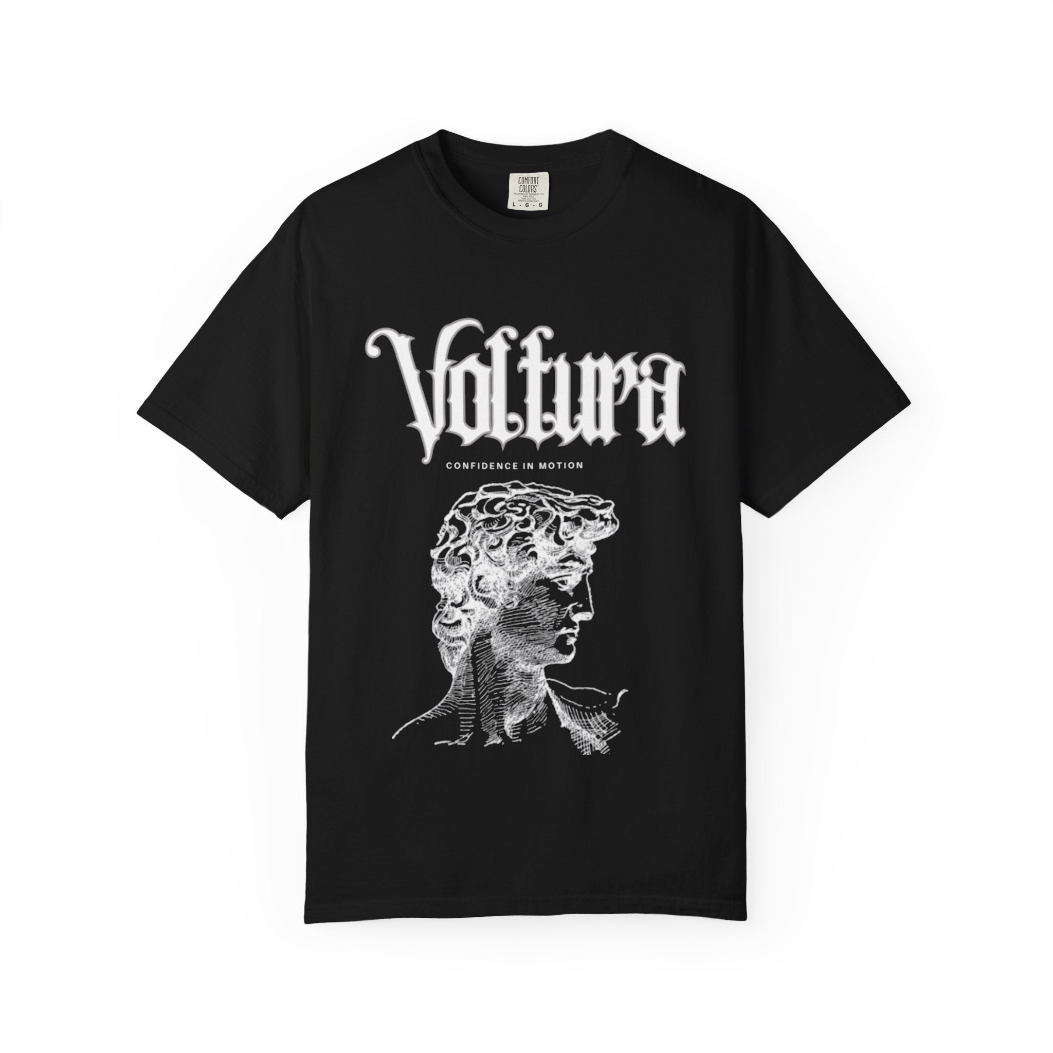 Voltura’s Unisex Garment T-shirt