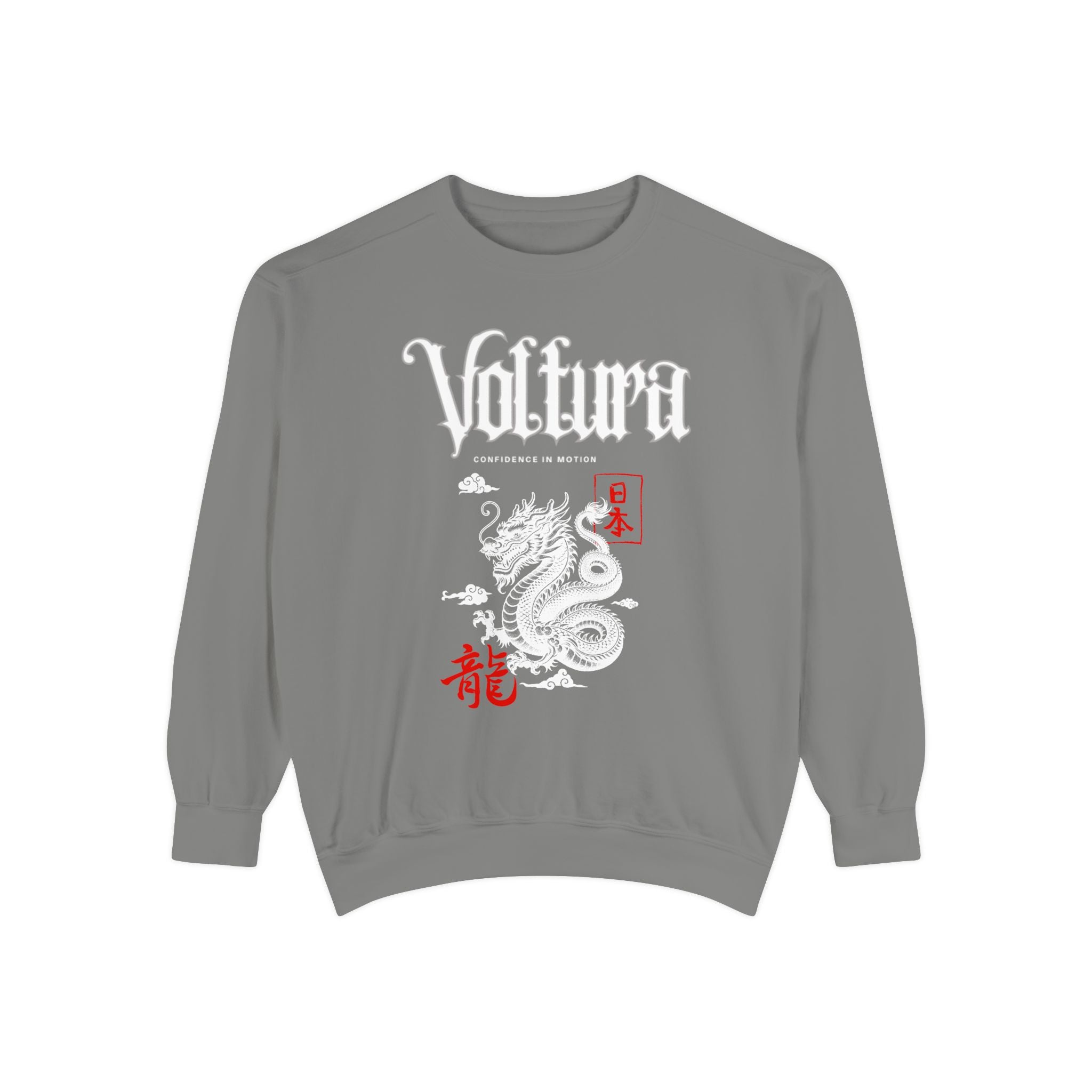Voltura’s Dragon & Eagle Sweatshirt - Casual Streetwear