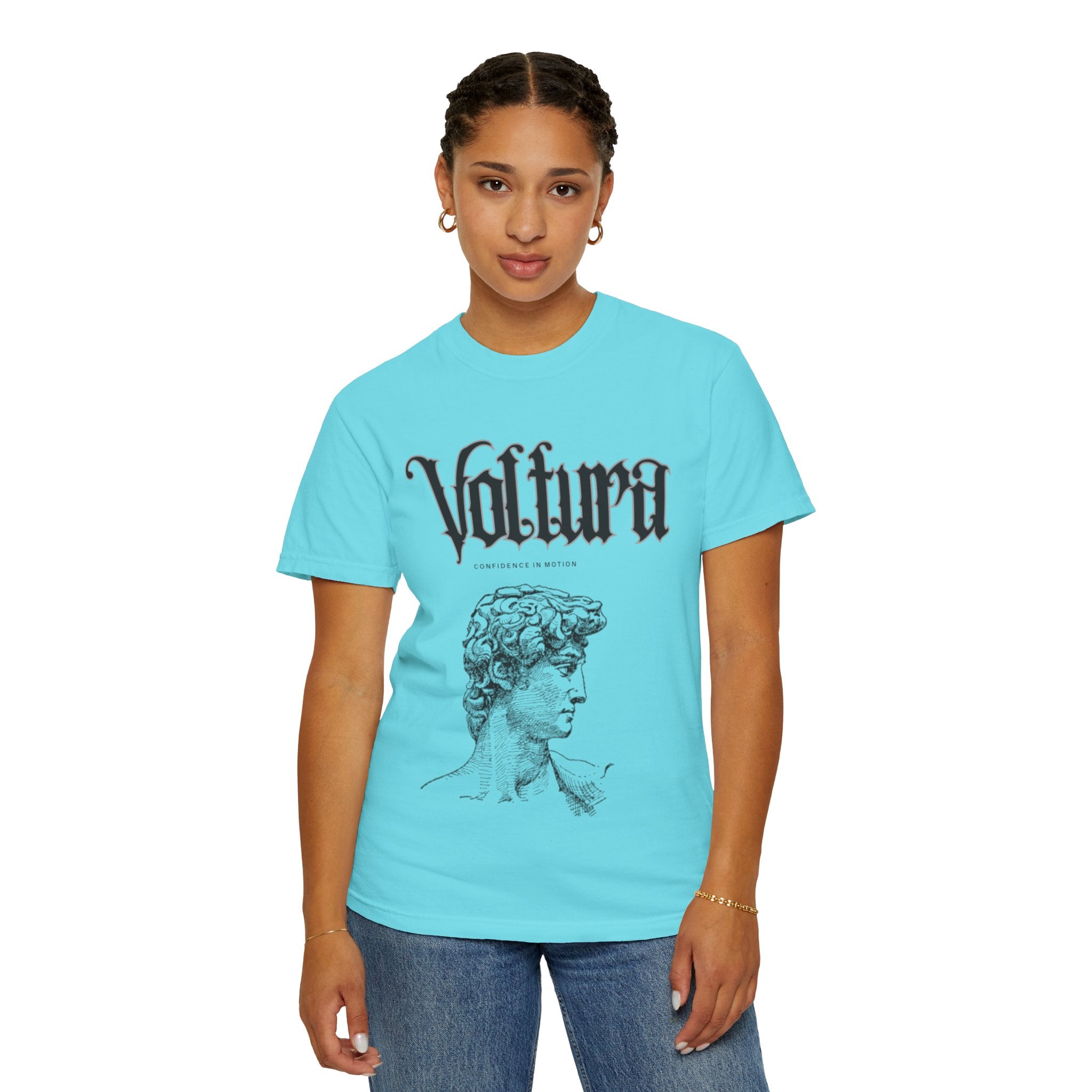 Voltura’s Unisex Garment T-shirt