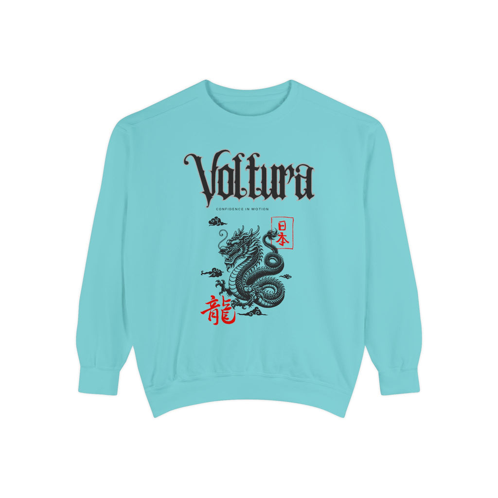 Voltura’s Dragon & Eagle Sweatshirt - Casual Streetwear