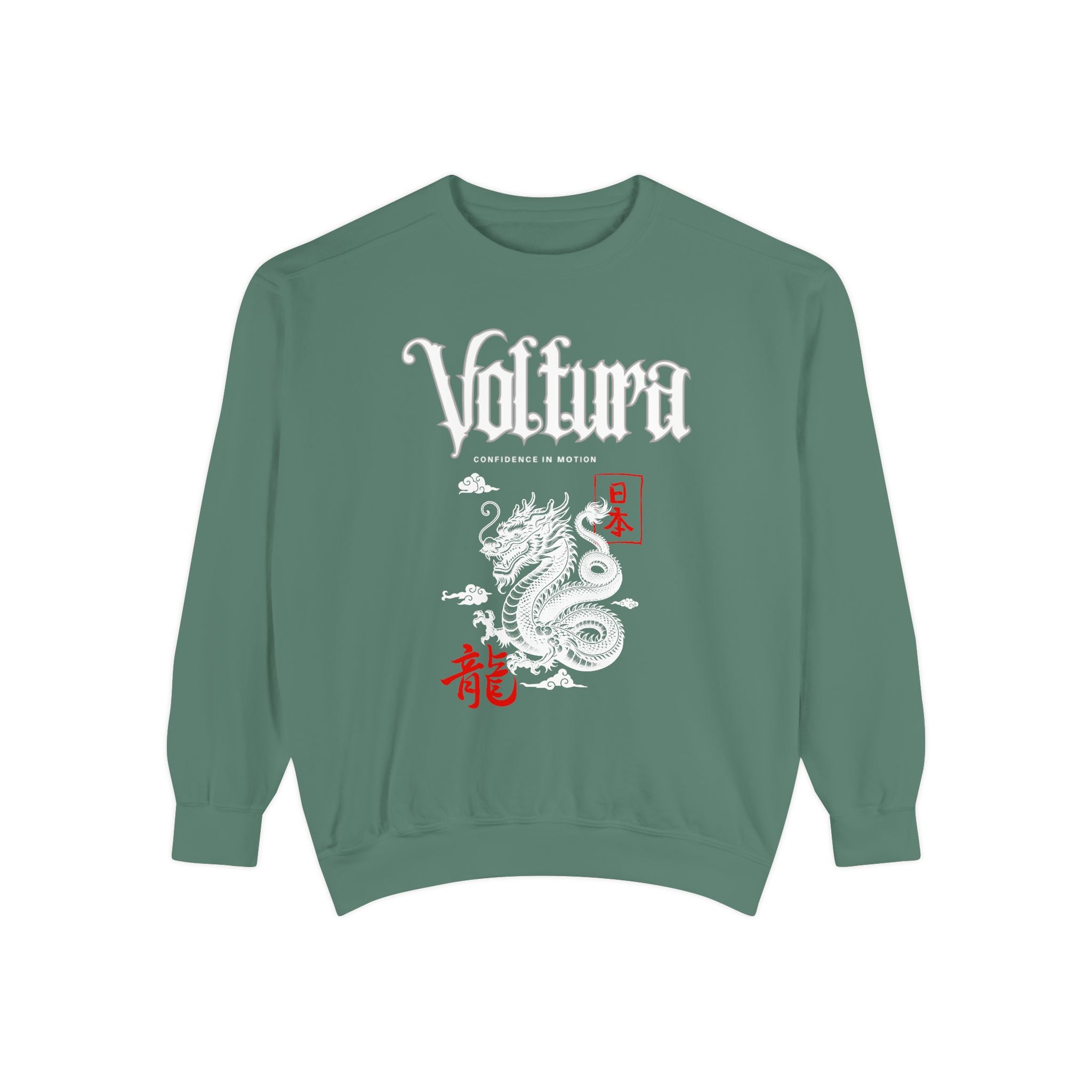 Voltura’s Dragon & Eagle Sweatshirt - Casual Streetwear