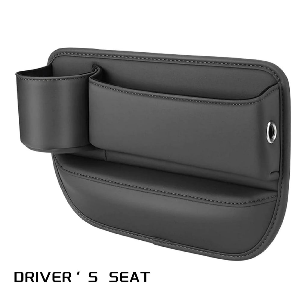 Premium Car Seat Gap Organizer with Cup Holder – No More Lost Items While Driving